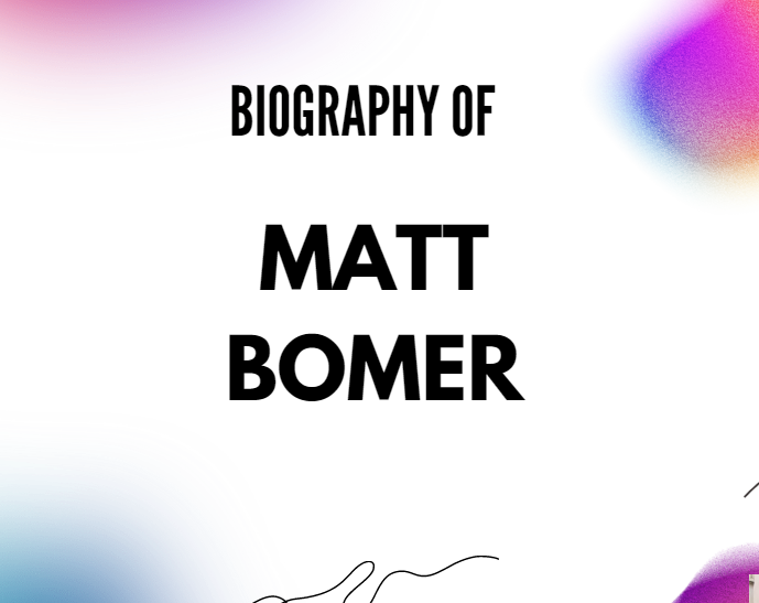 Matt Bomer Biography, Age, Career & Personal Life